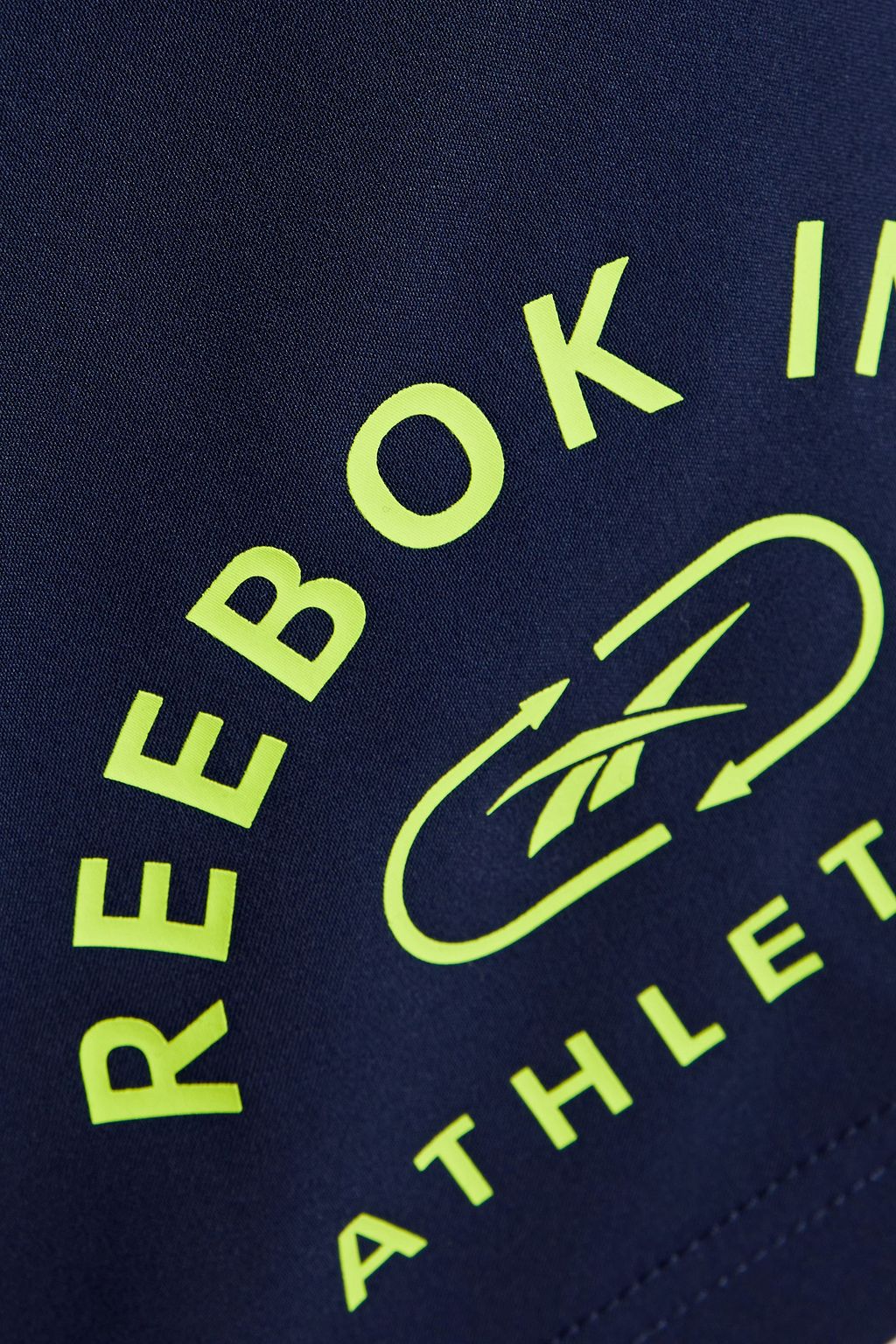 REEBOK Printed recycled jersey shorts