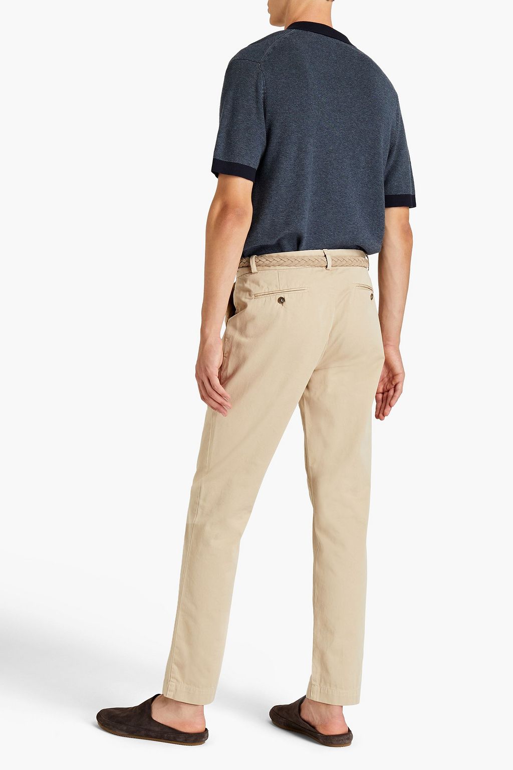 SUNSPEL Cotton-twill chinos