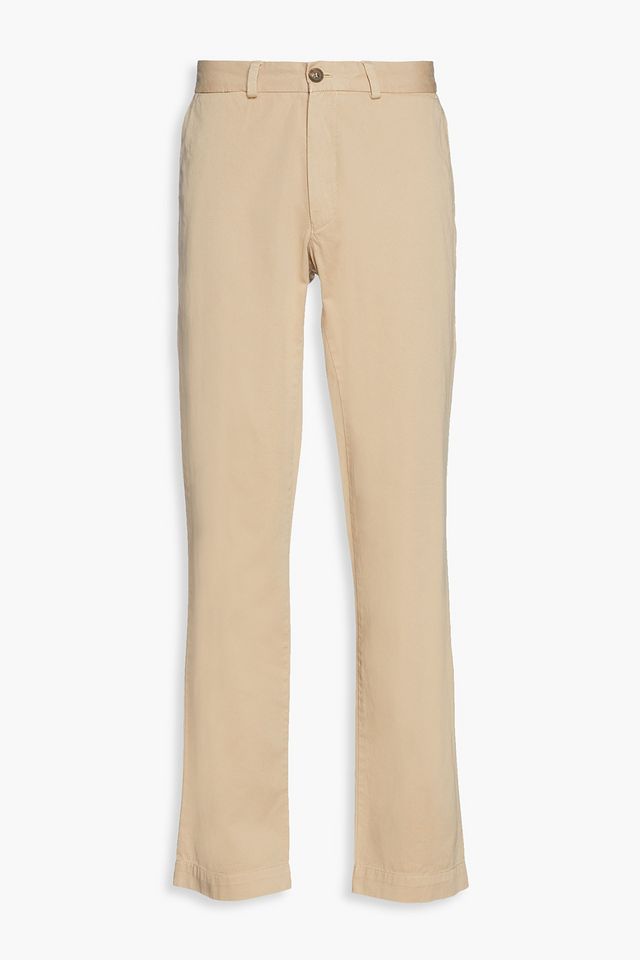 Cotton-twill chinos