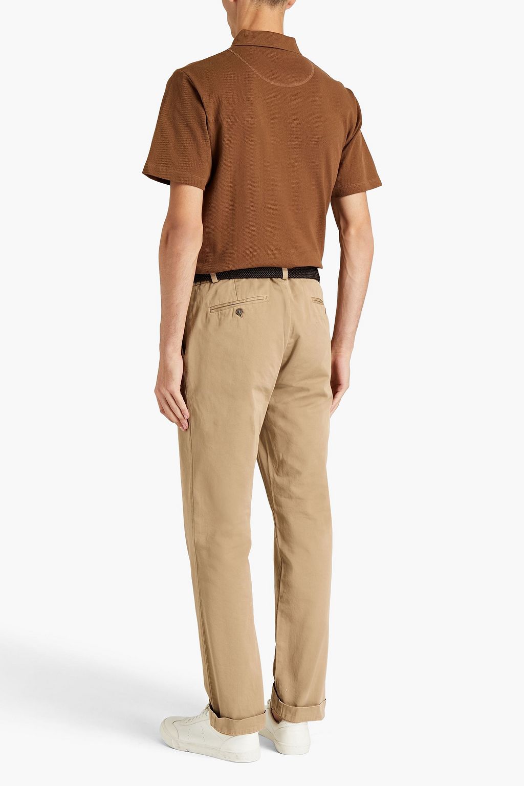 SUNSPEL Cotton-twill chinos