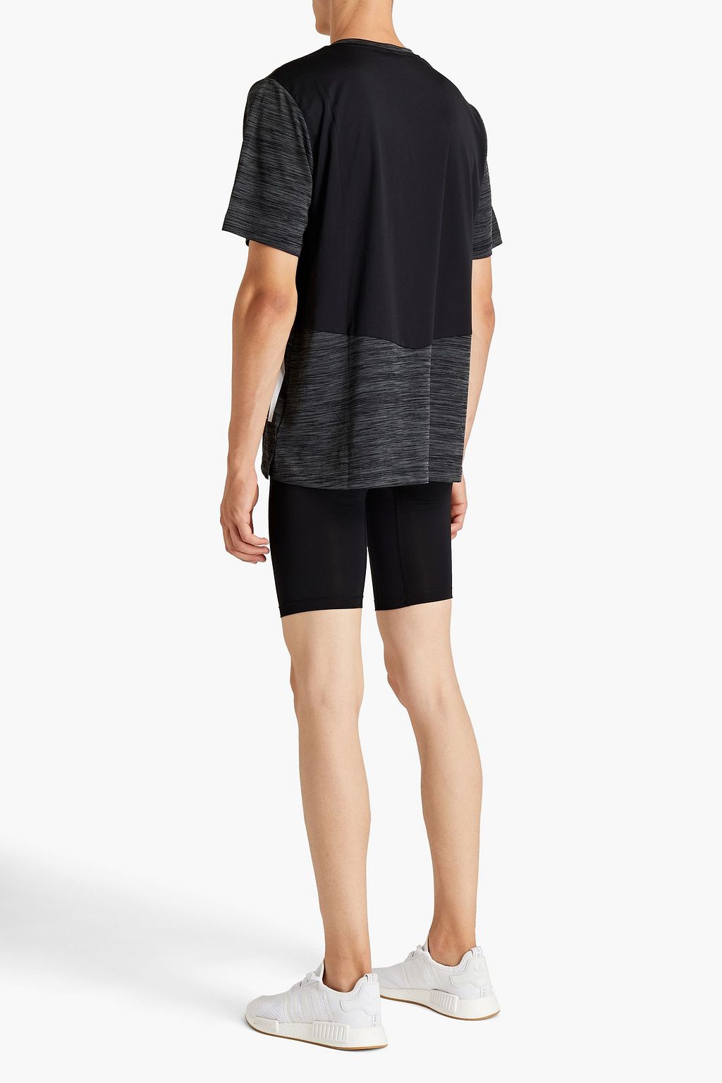 ADIDAS Logo-print stretch shorts