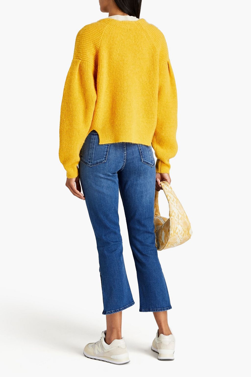 RAG & BONE Nina faded high-rise kick-flare jeans