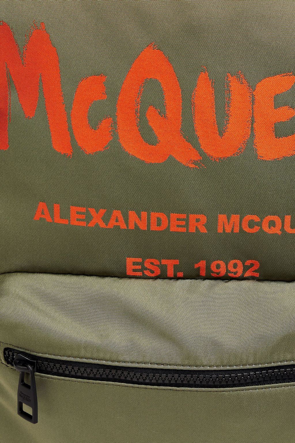 ALEXANDER MCQUEEN Printed shell backpack