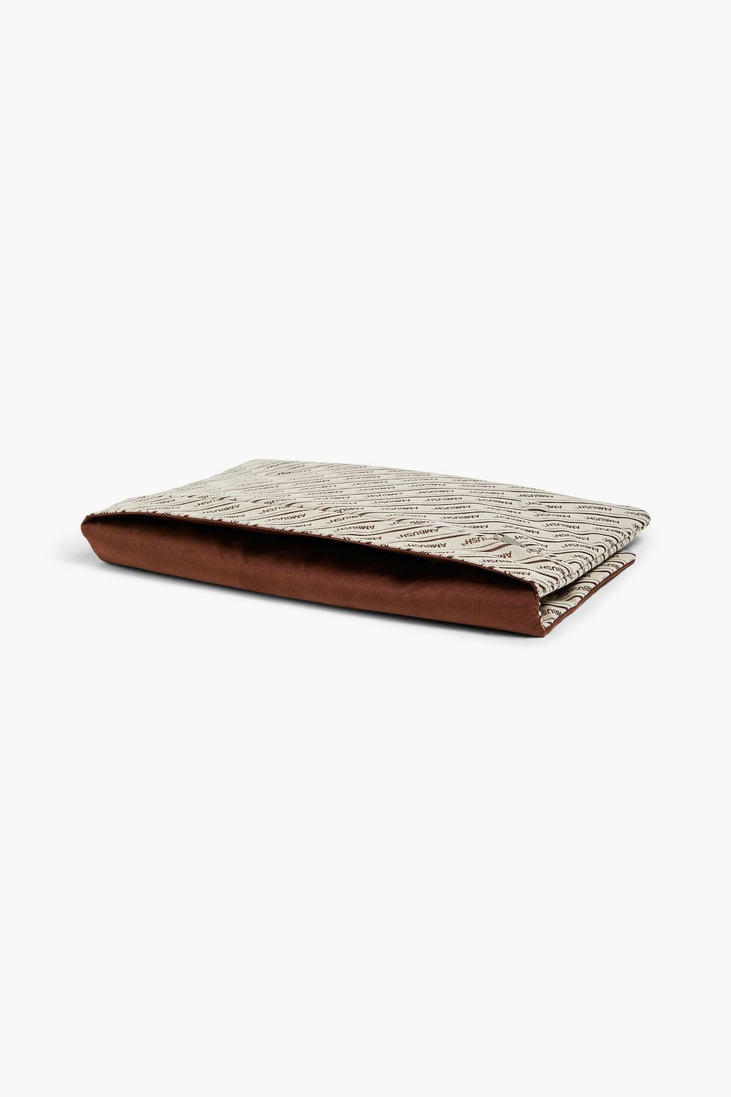 AMBUSH Monogram-print canvas laptop case