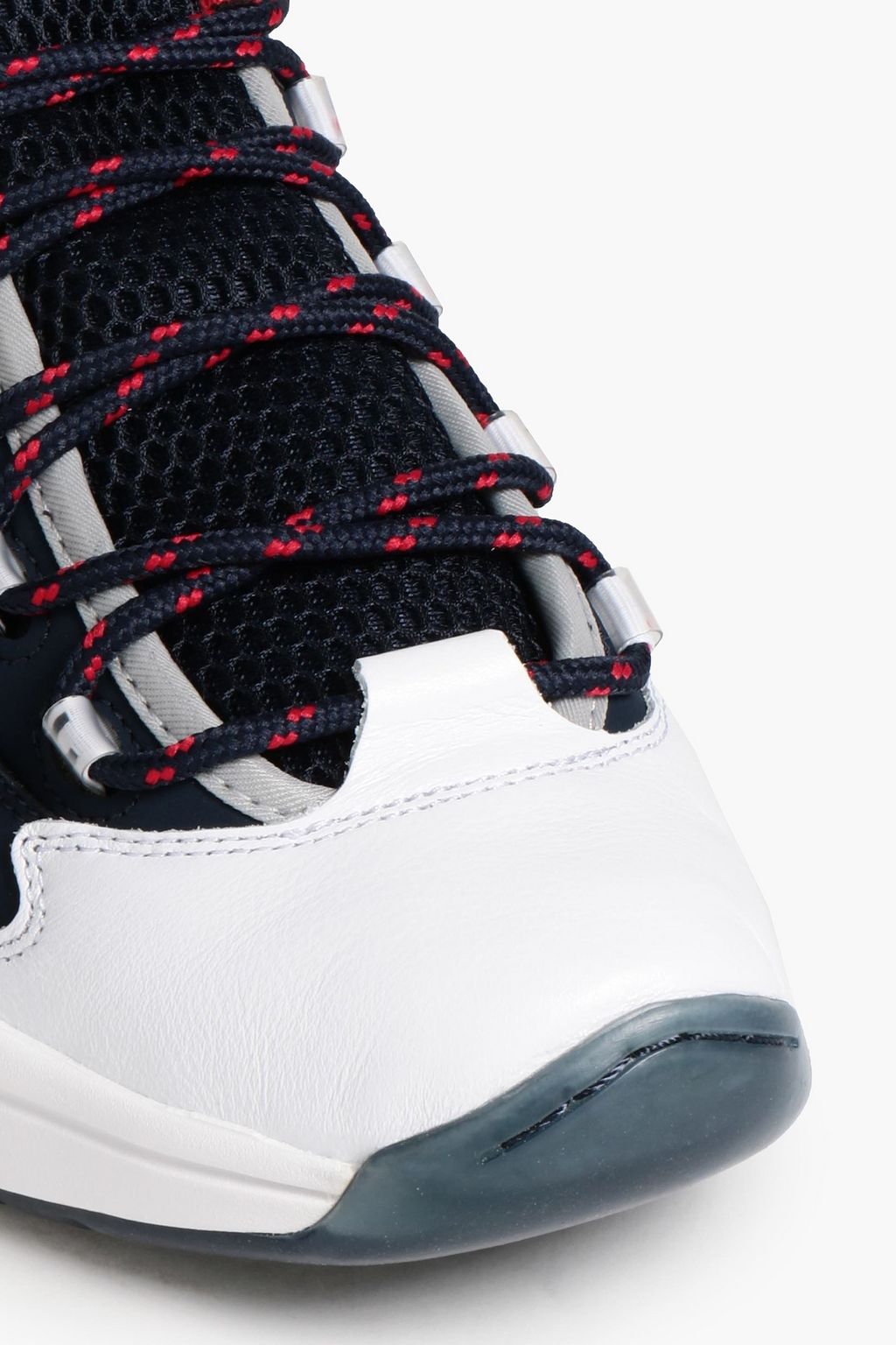 REEBOK Question leather, mesh and shell sneakers