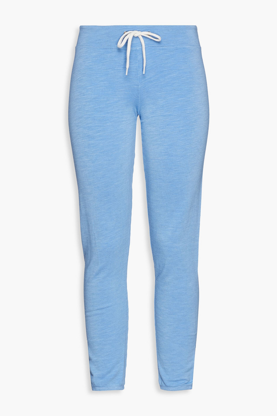 monrow - french terry track pants - blue - s