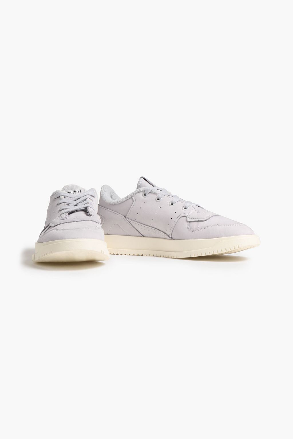 ADIDAS ORIGINALS Perforated suede sneakers