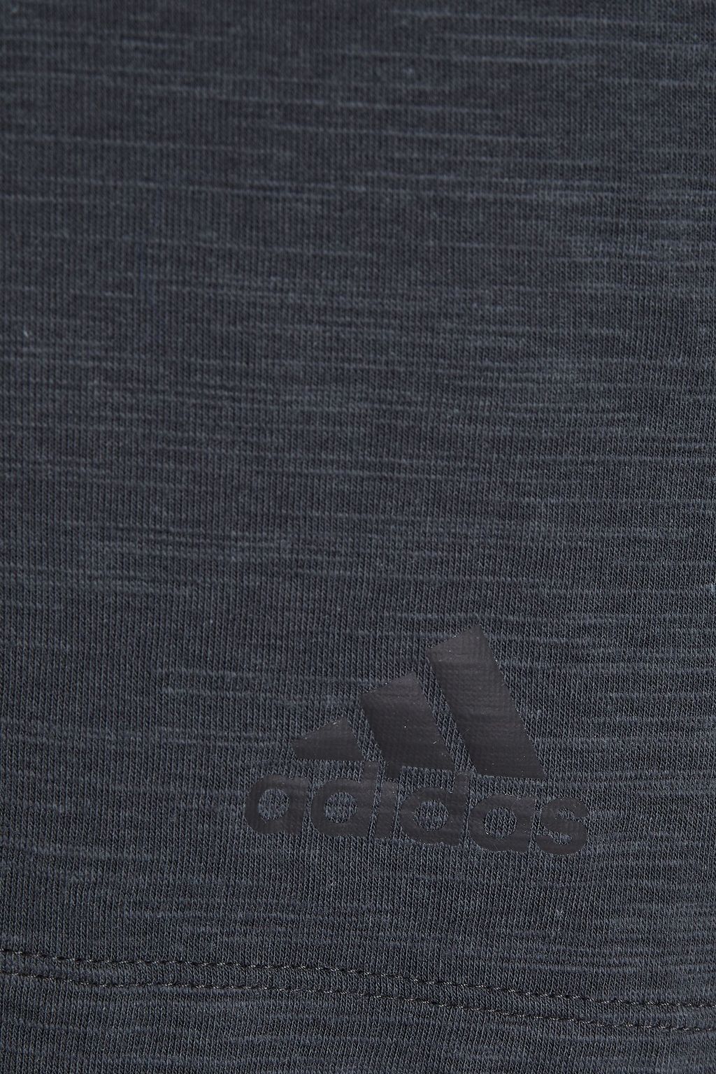 ADIDAS Zweifarbiges T-Shirt aus Jersey mit Flammgarneffekt