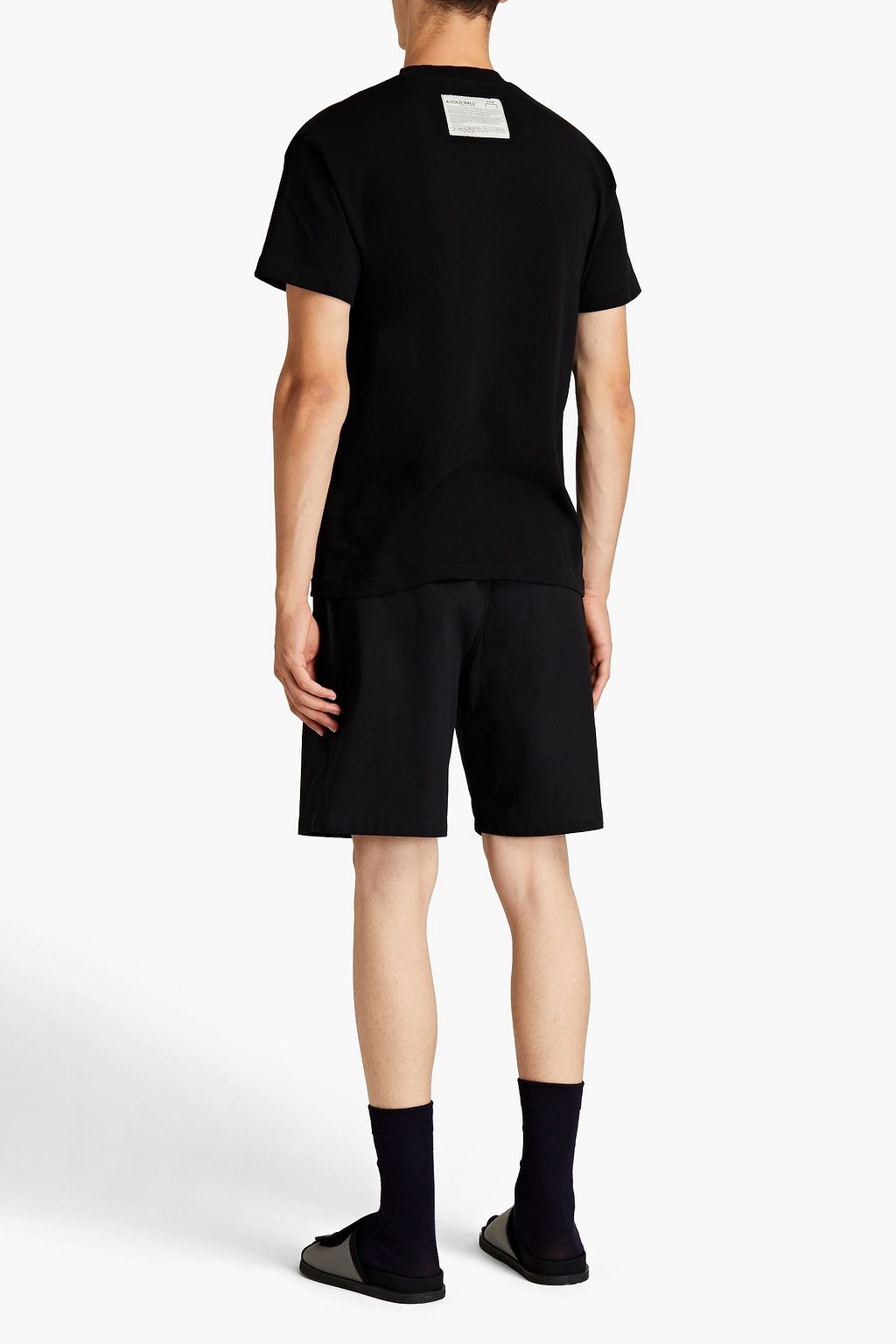 A-COLD-WALL* Logo-appliquéd printed cotton-jersey T-shirt