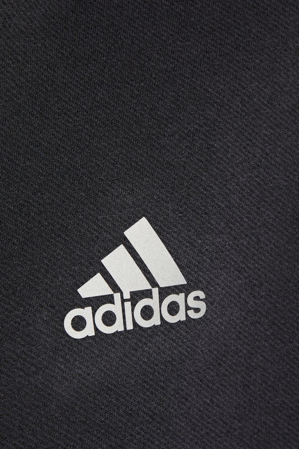 ADIDAS Logo-print fleece hooded track jacket