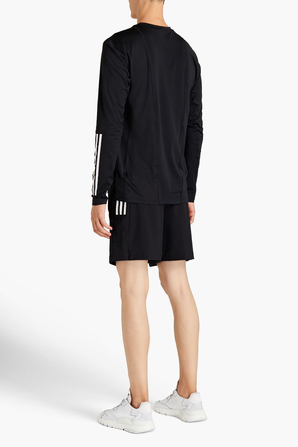 ADIDAS Bedrucktes T-Shirt aus Jersey mit Mesh-Einsatz
