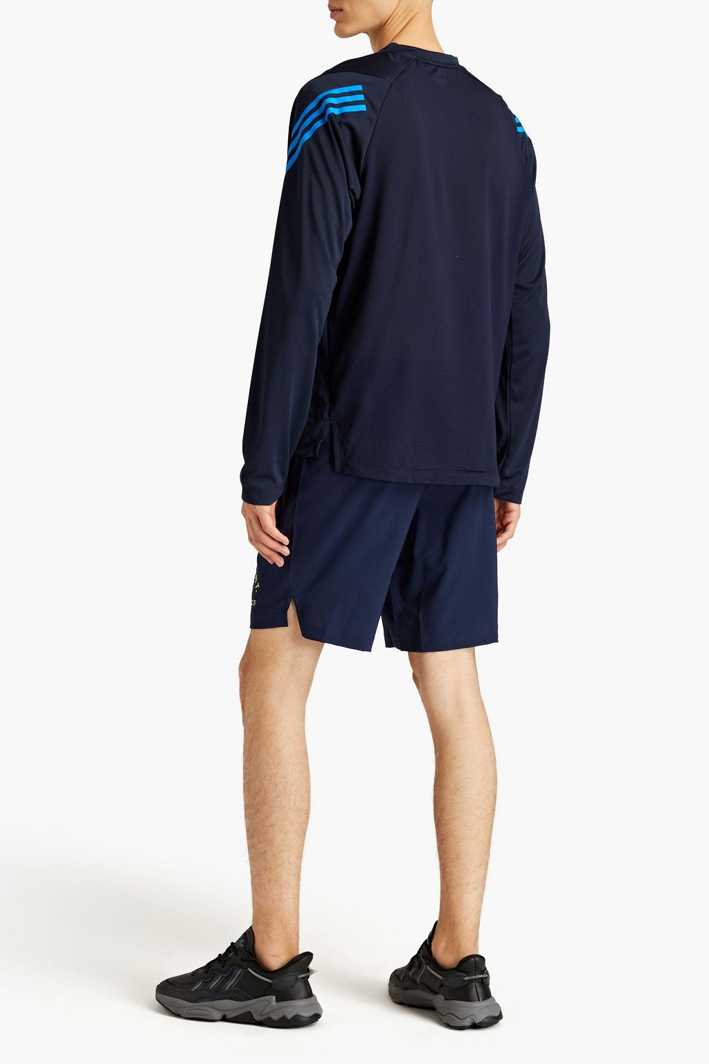 ADIDAS Bedrucktes T-Shirt aus recyceltem Stretch-Jersey mit Mesh-Einsatz