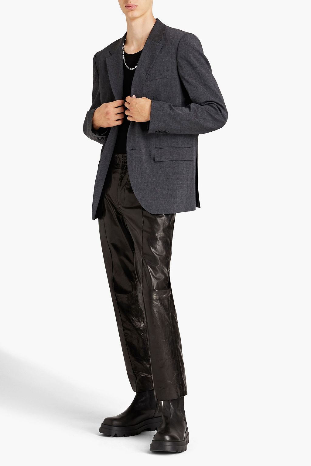 HELMUT LANG Wool-blend blazer