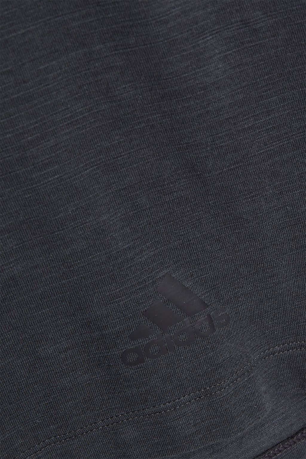 ADIDAS Zweifarbiges T-Shirt aus Jersey mit Flammgarneffekt