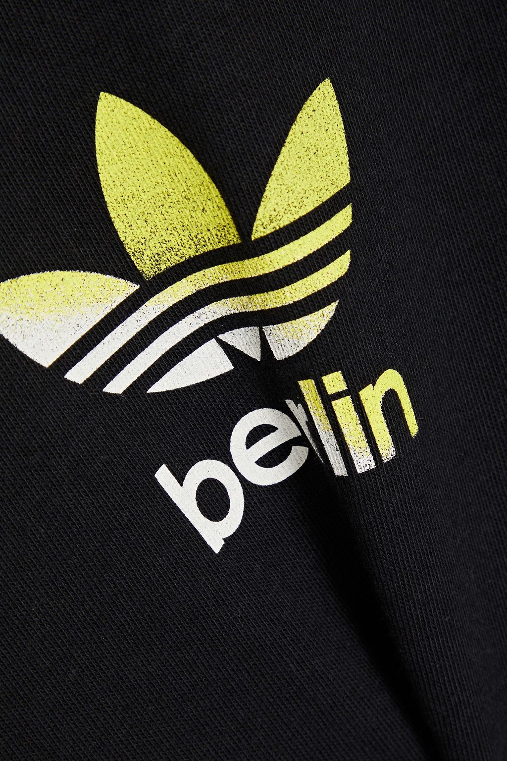 ADIDAS ORIGINALS Printed cotton-jersey T-shirt