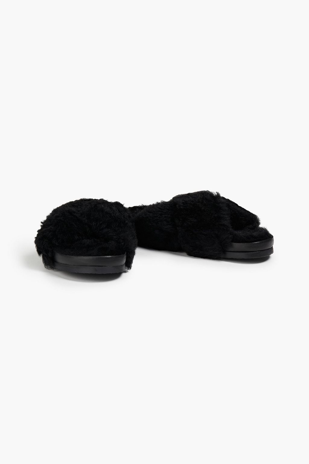 IRO Zephyr shearling slides