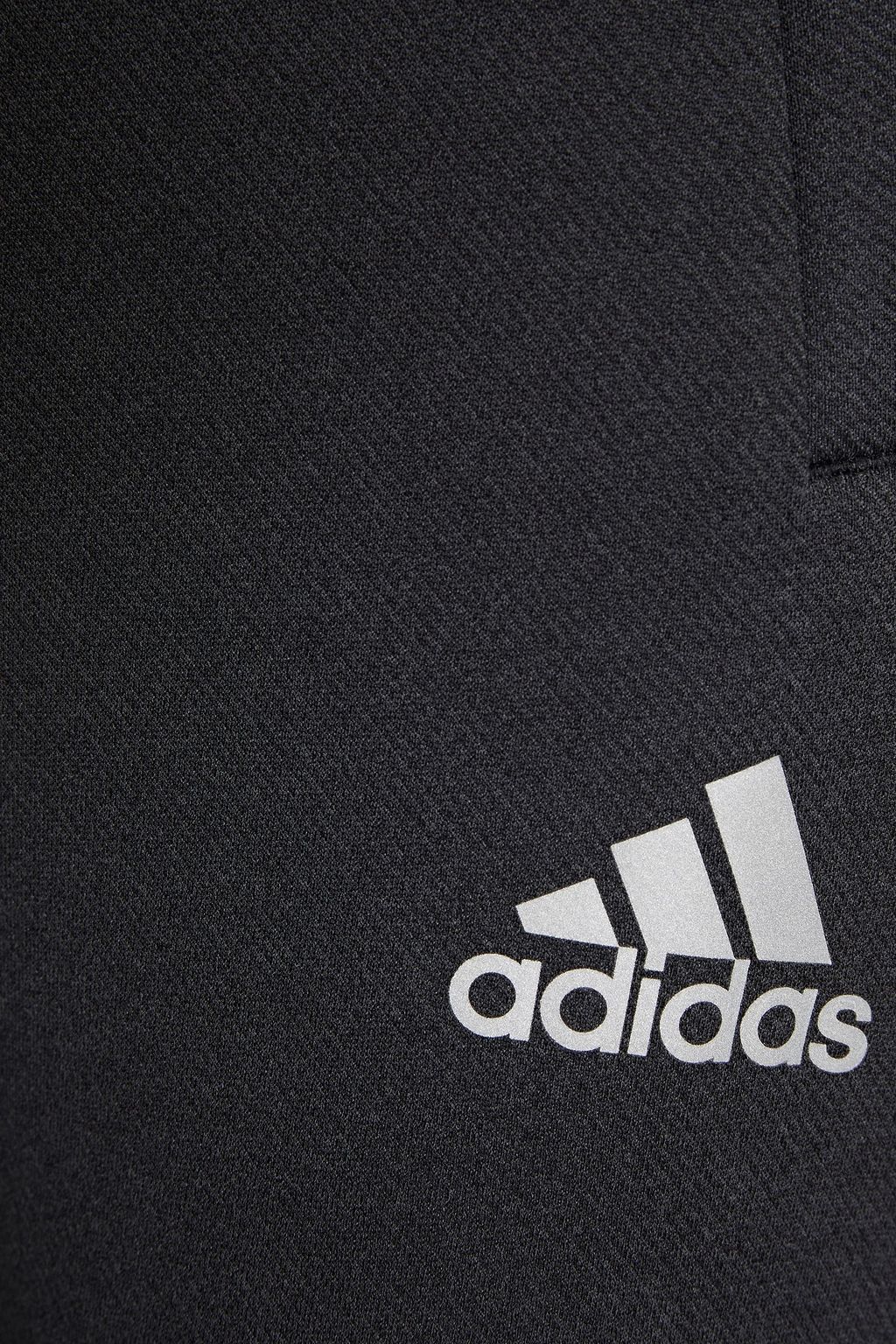 ADIDAS Mesh-paneled printed fleece track pants