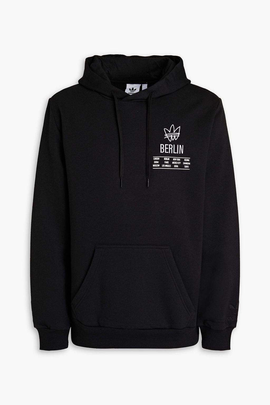 seco Realmente máscara ADIDAS ORIGINALS Embroidered printed cotton-blend fleece hoodie | Sale up  to 70% off | THE OUTNET