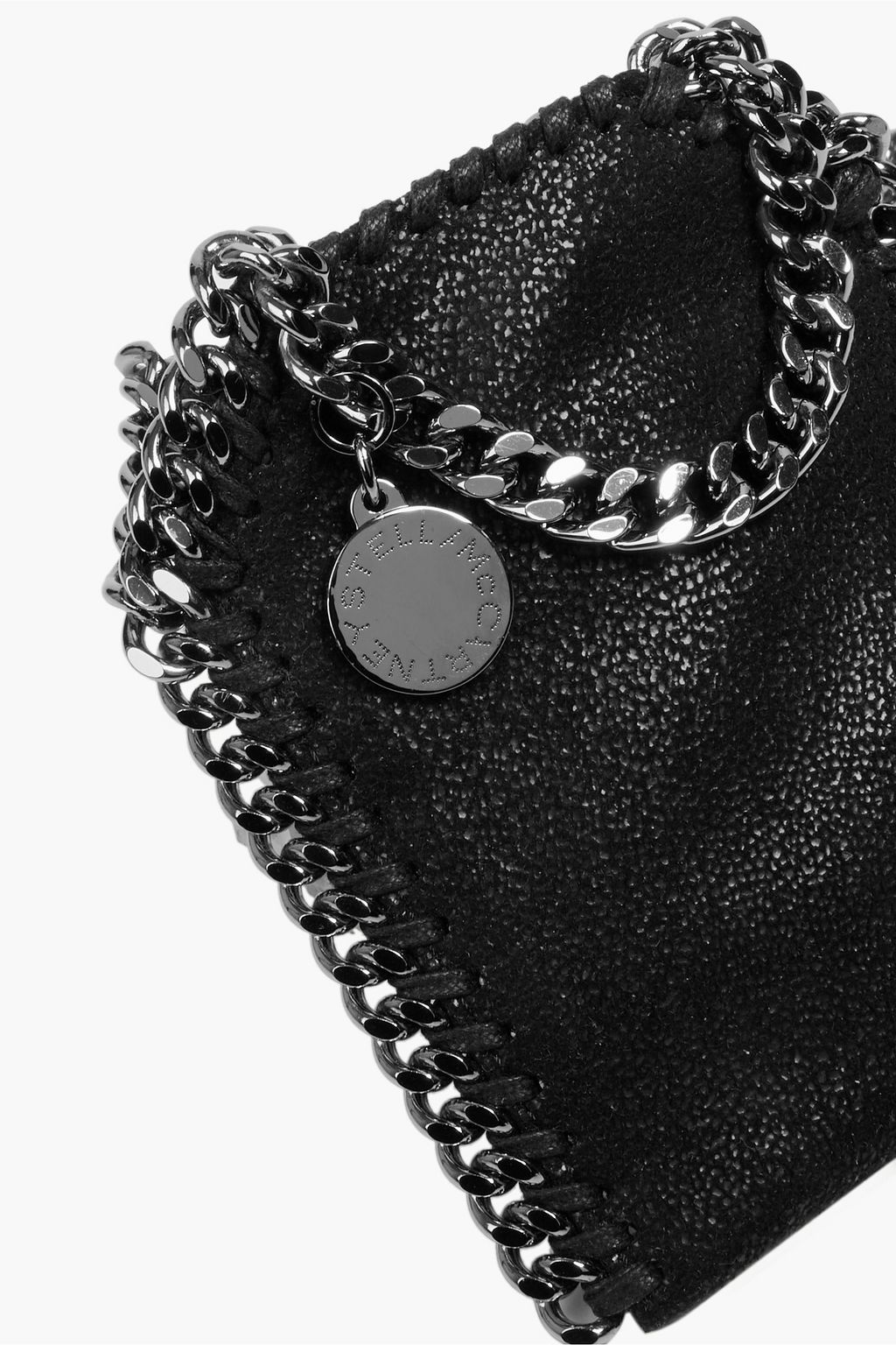 STELLA MCCARTNEY Falabella faux brushed-leather shoulder bag
