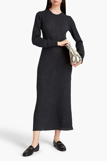 midi cashmere dress