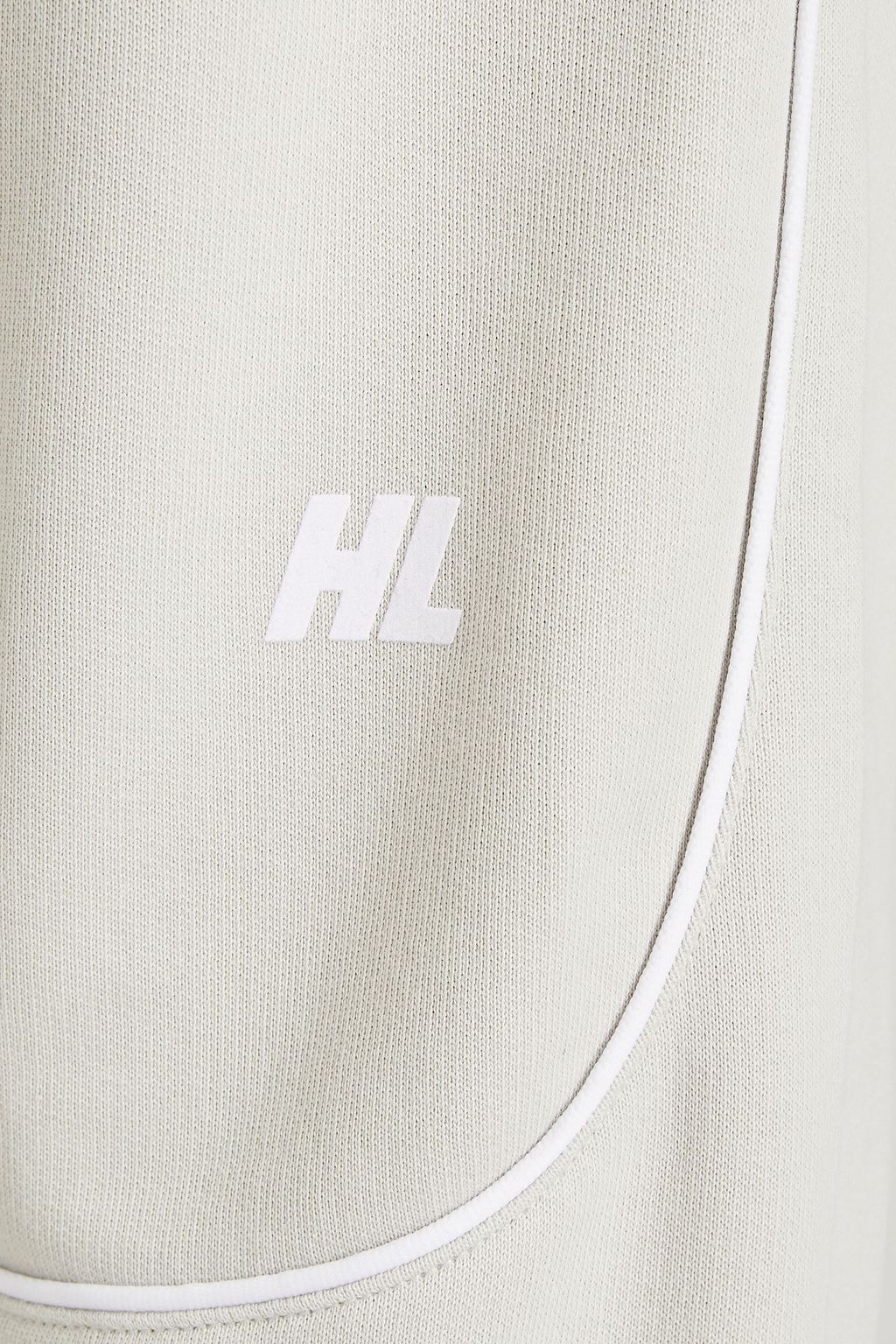 HELMUT LANG Logo-print French cotton-terry sweatpants