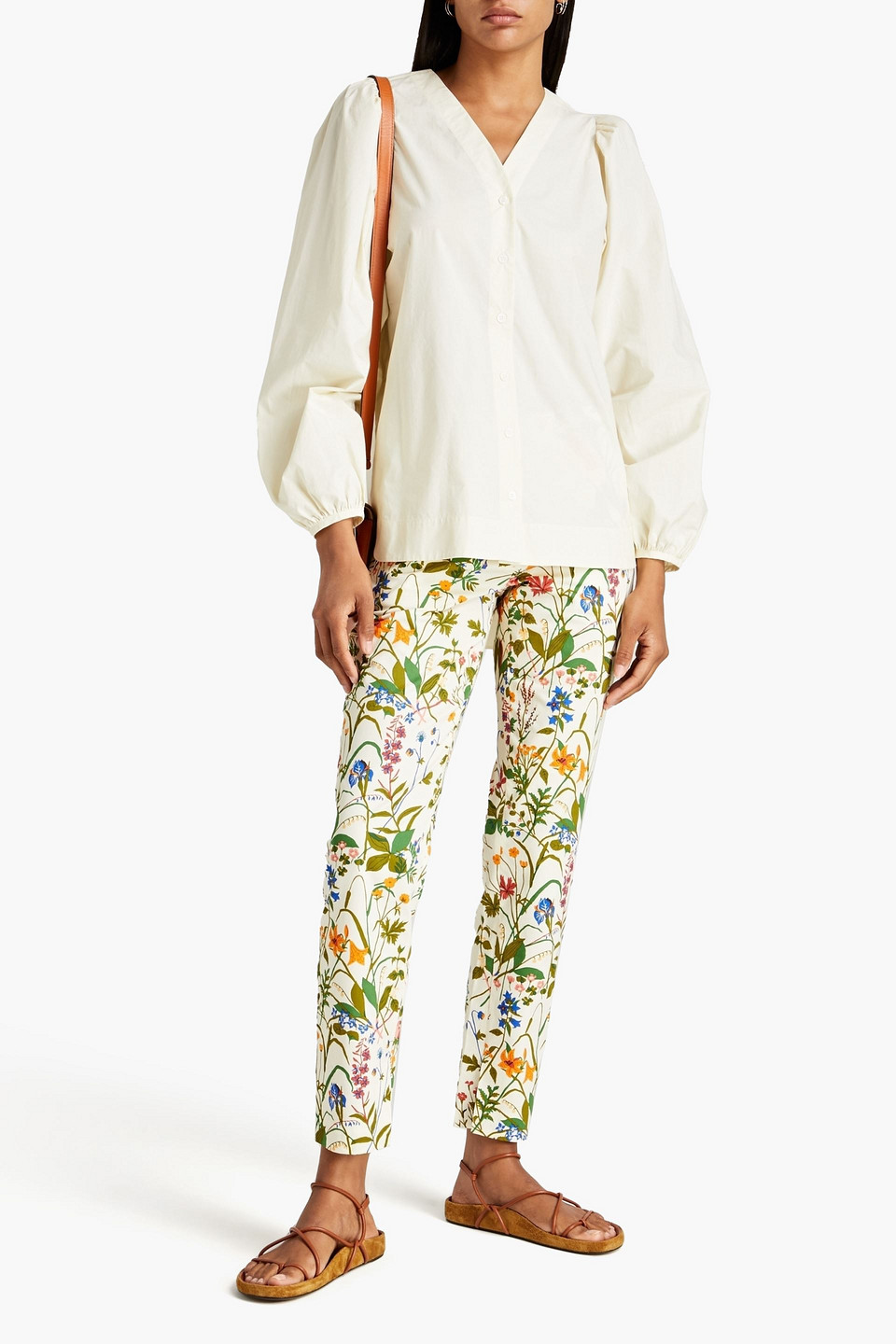 Rodebjer Orion Cotton-poplin Shirt In White