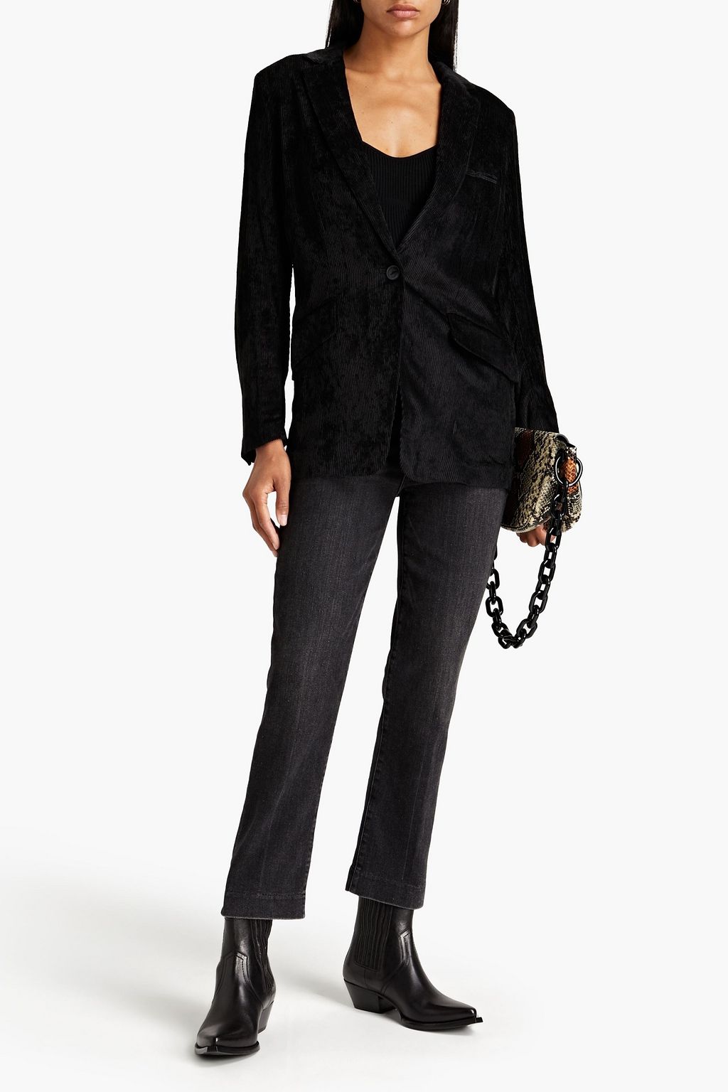 RAG & BONE بليزر من المخمل
