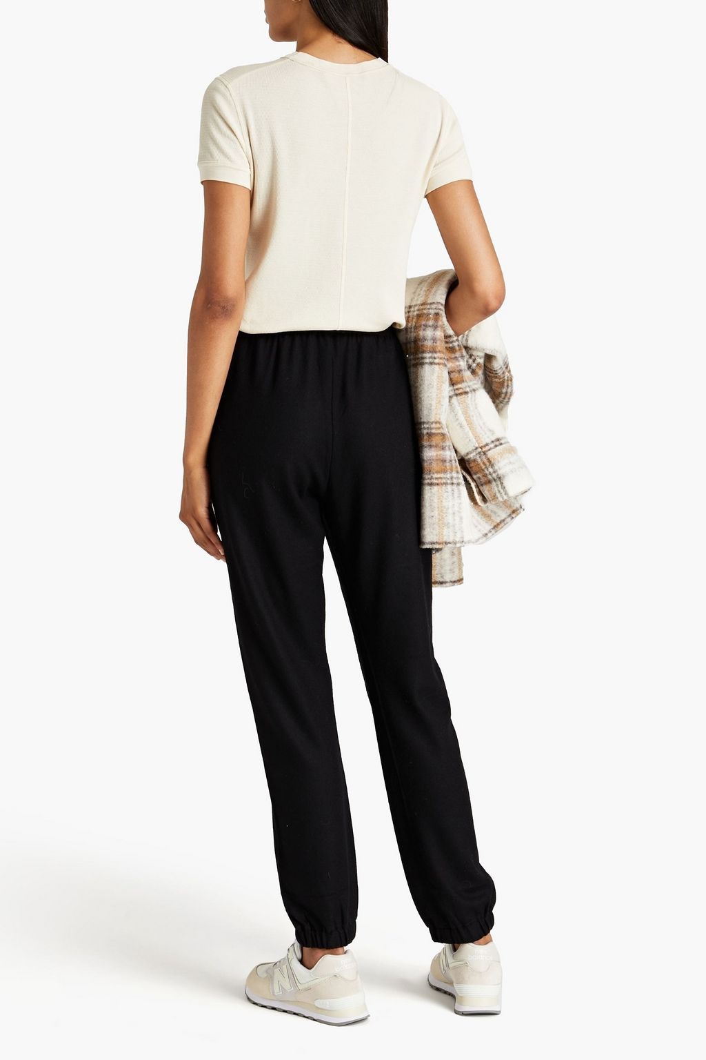 RAG & BONE Yan wool-jersey track pants