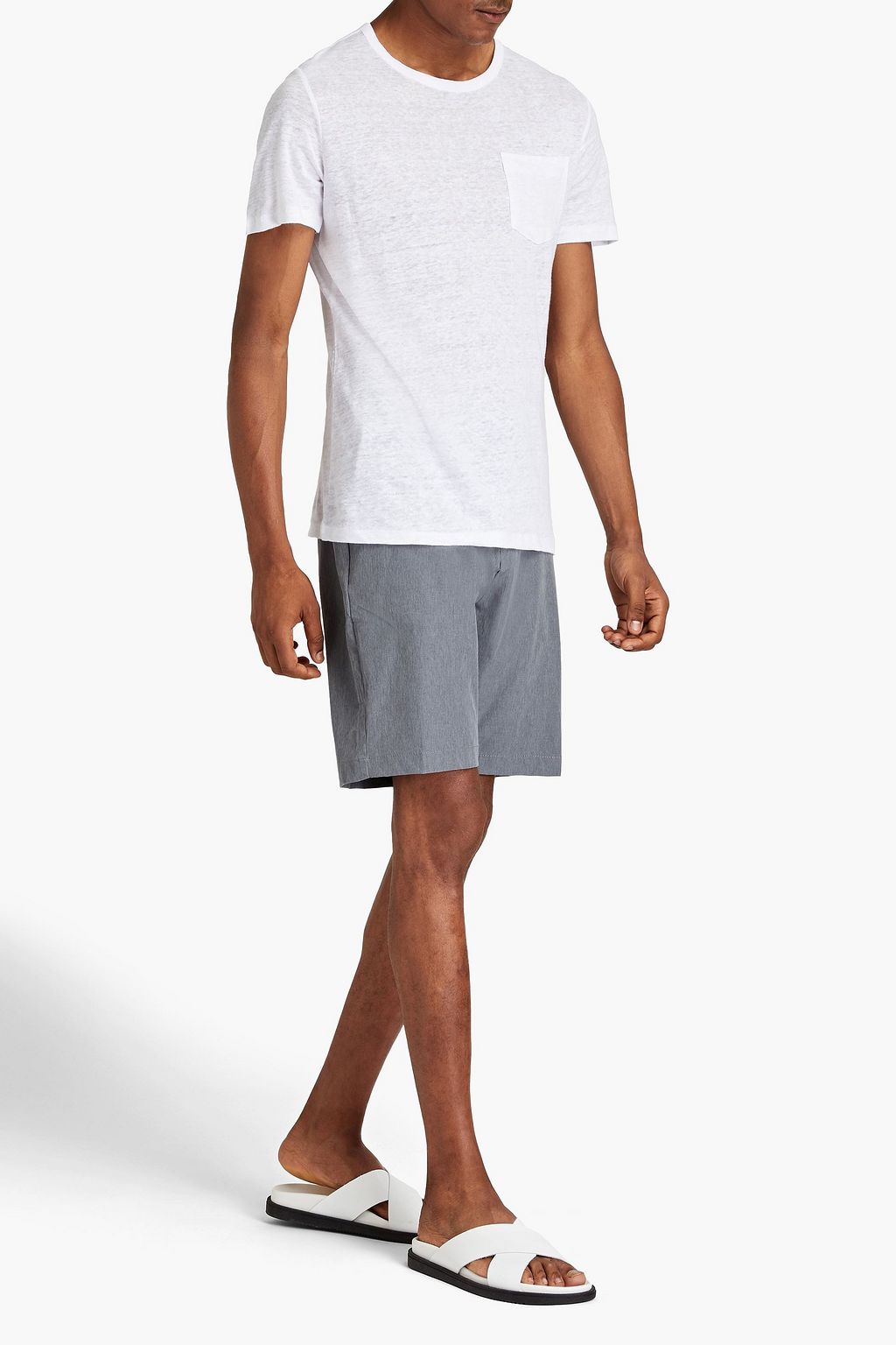 ONIA Slub linen-jersey T-shirt
