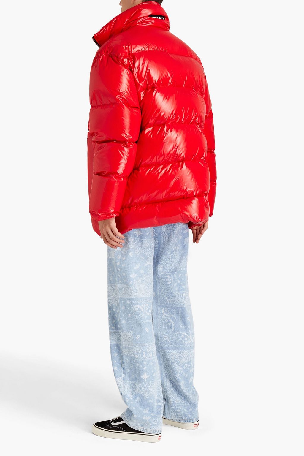 KHRISJOY Oversized quilted shell down jacket