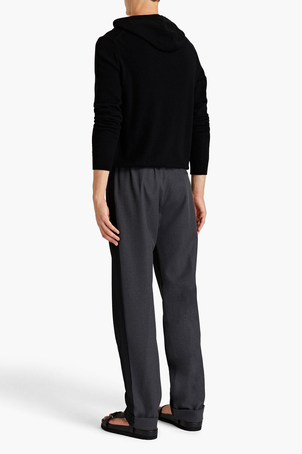 OFF-WHITE™ Logo-embroidered twill pants