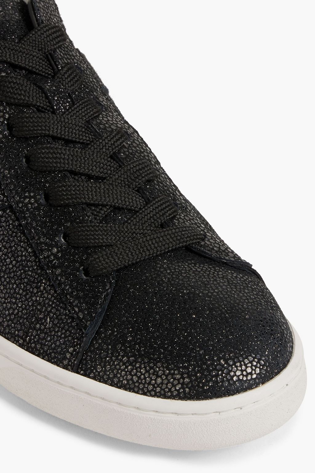 HOGAN Brushed-leather sneakers