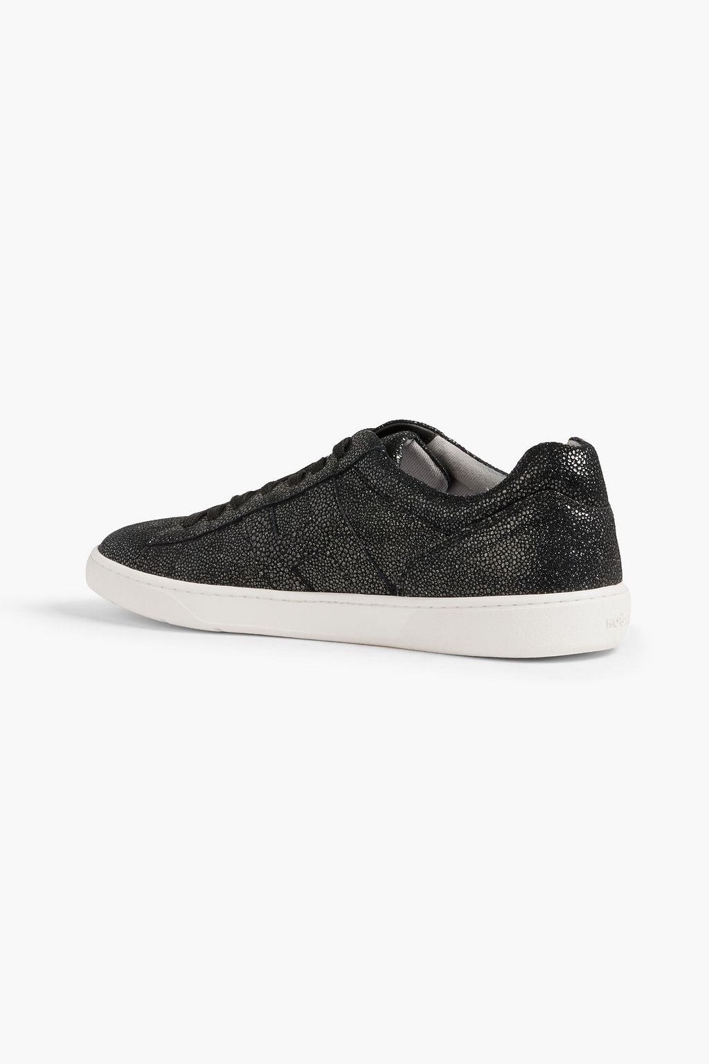 HOGAN Brushed-leather sneakers