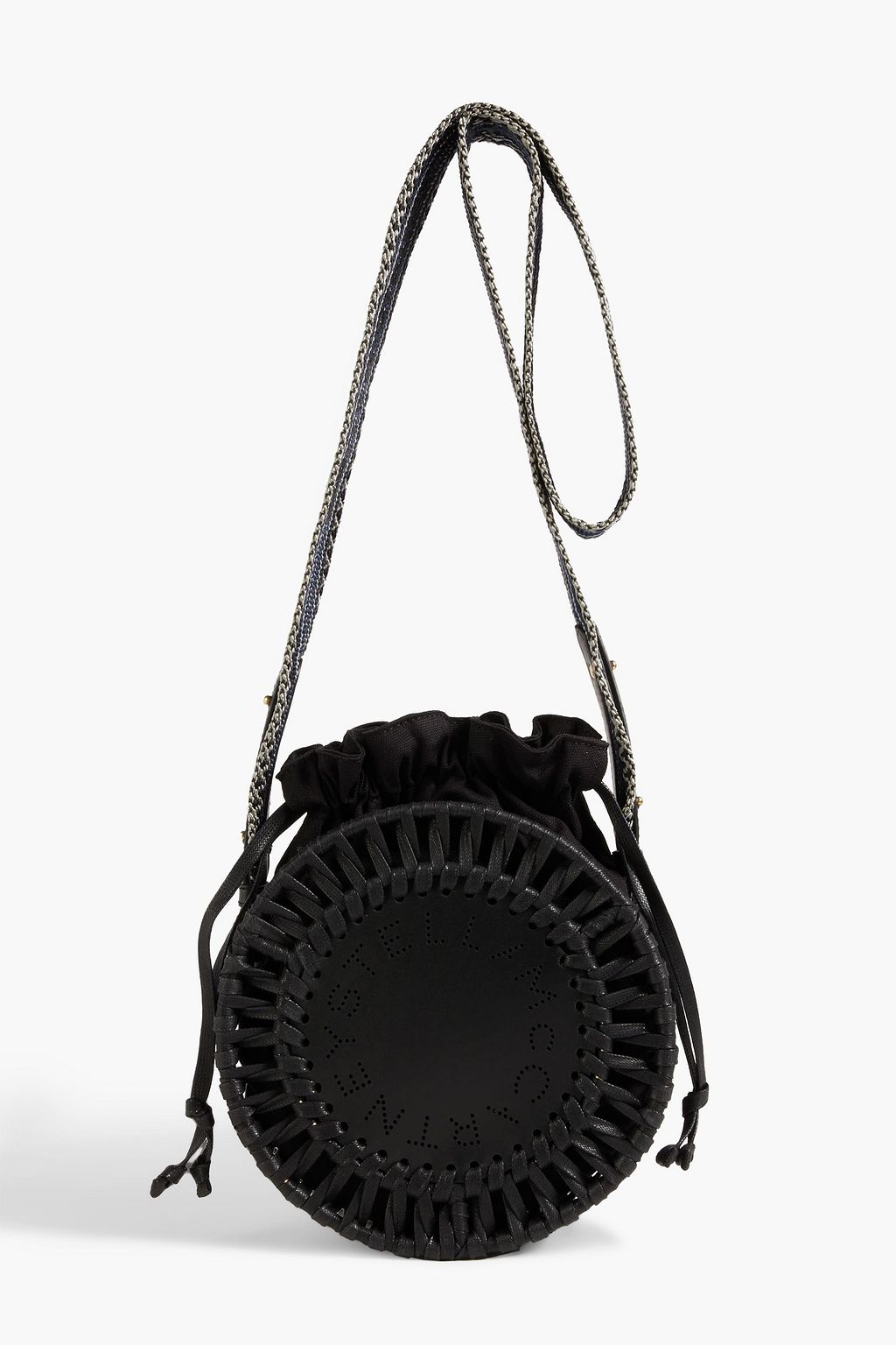 STELLA MCCARTNEY Perforated faux and canvas bag | up to 70% off | THE OUTNET