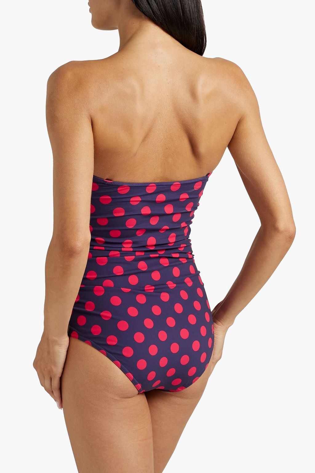 ZIMMERMANN Separates Sculpt Link Bandeau-Badeanzug mit Raffungen