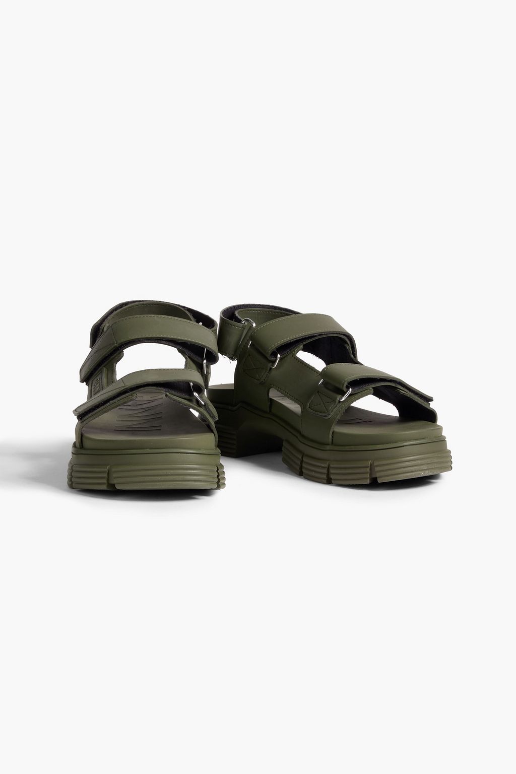 GANNI Grosgrain sandals THE OUTNET