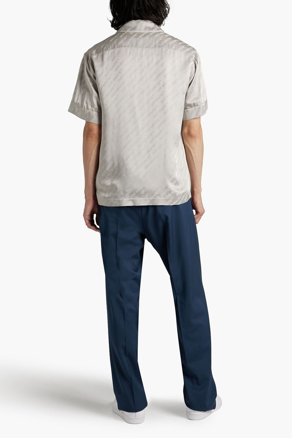 OFF-WHITE™ Logo-jacquard shirt