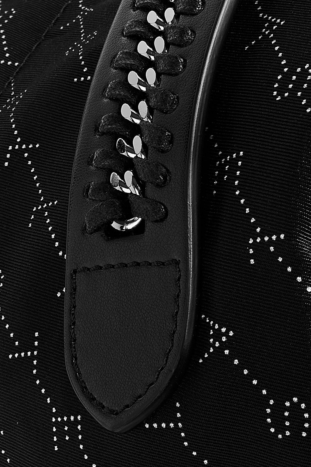 STELLA MCCARTNEY Falabella logo-print twill backpack