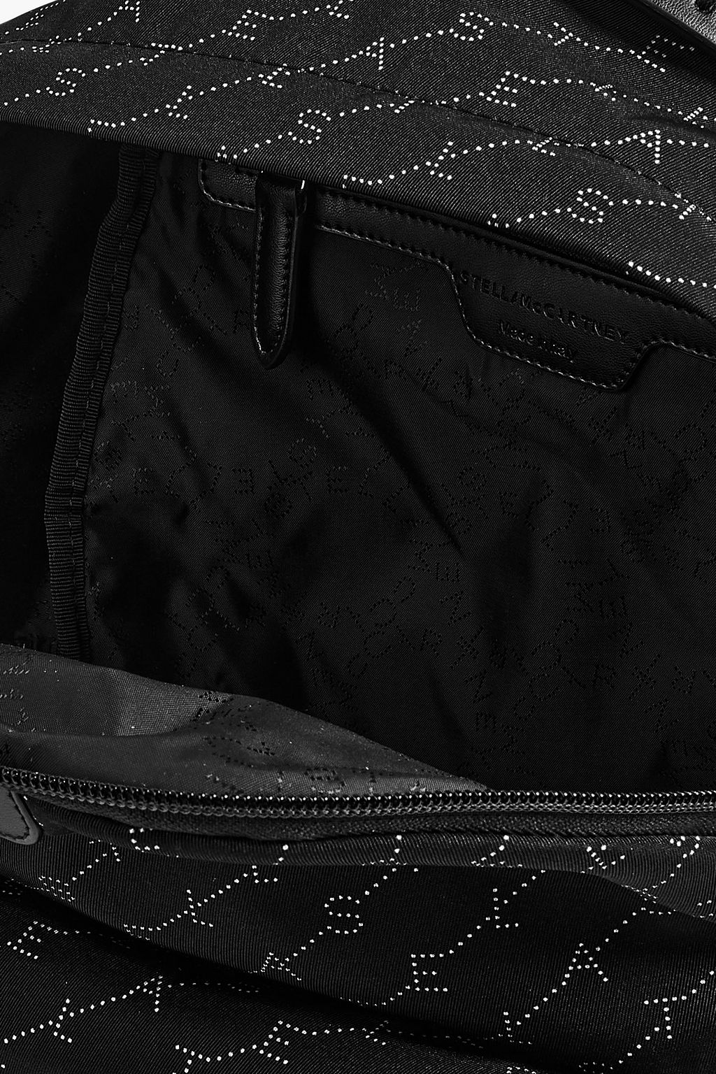 STELLA MCCARTNEY Falabella logo-print twill backpack