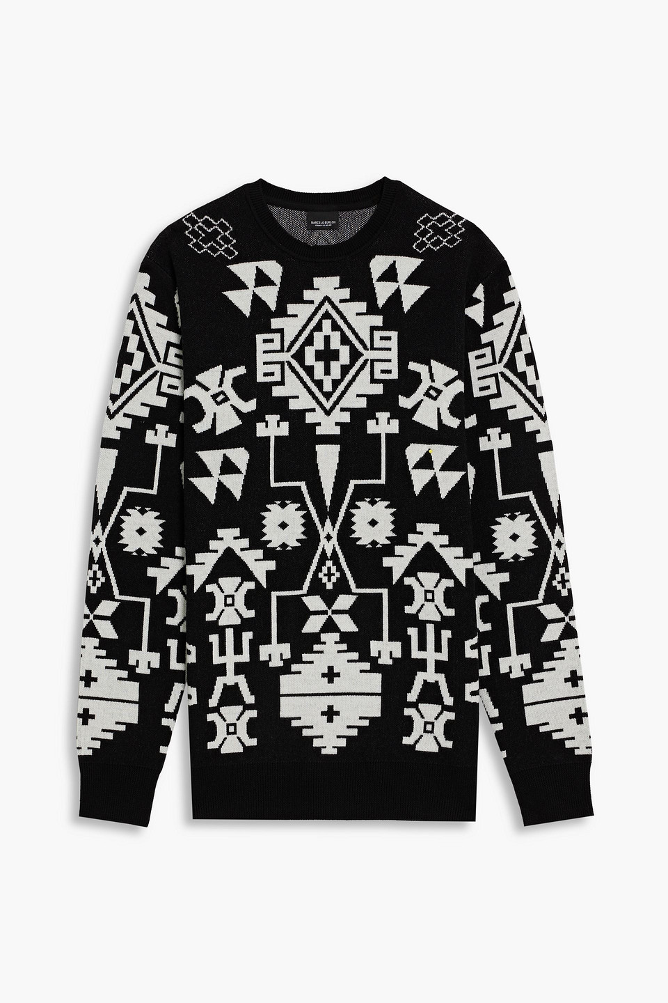 Marcelo Burlon County Of Milan Melimoyum Jacquard-knit Wool 