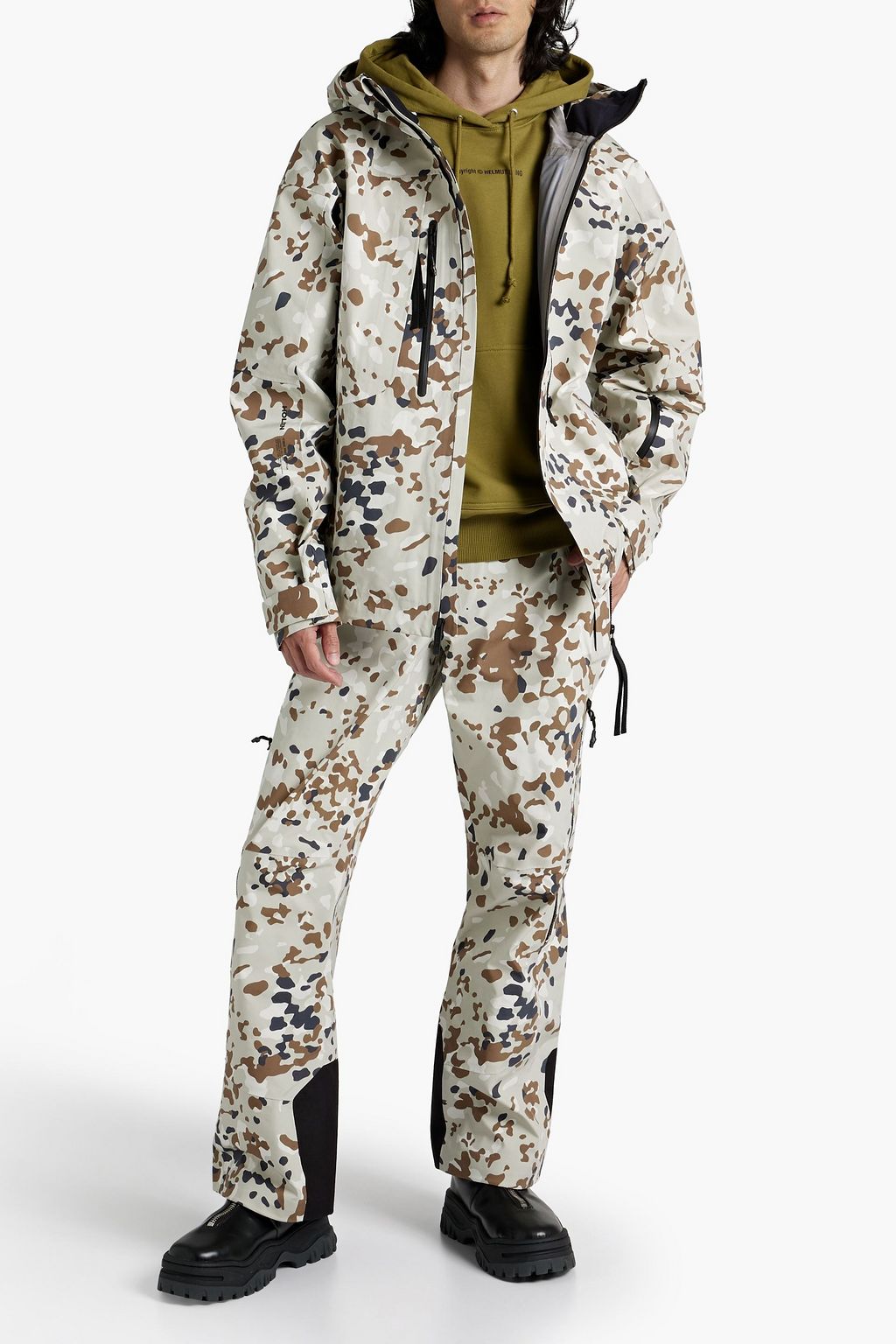 HOLDEN Paneled camouflage ski pants THE