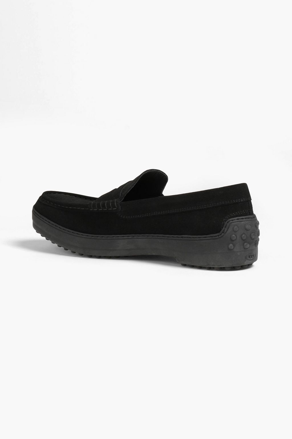 TOD'S Suede penny loafers