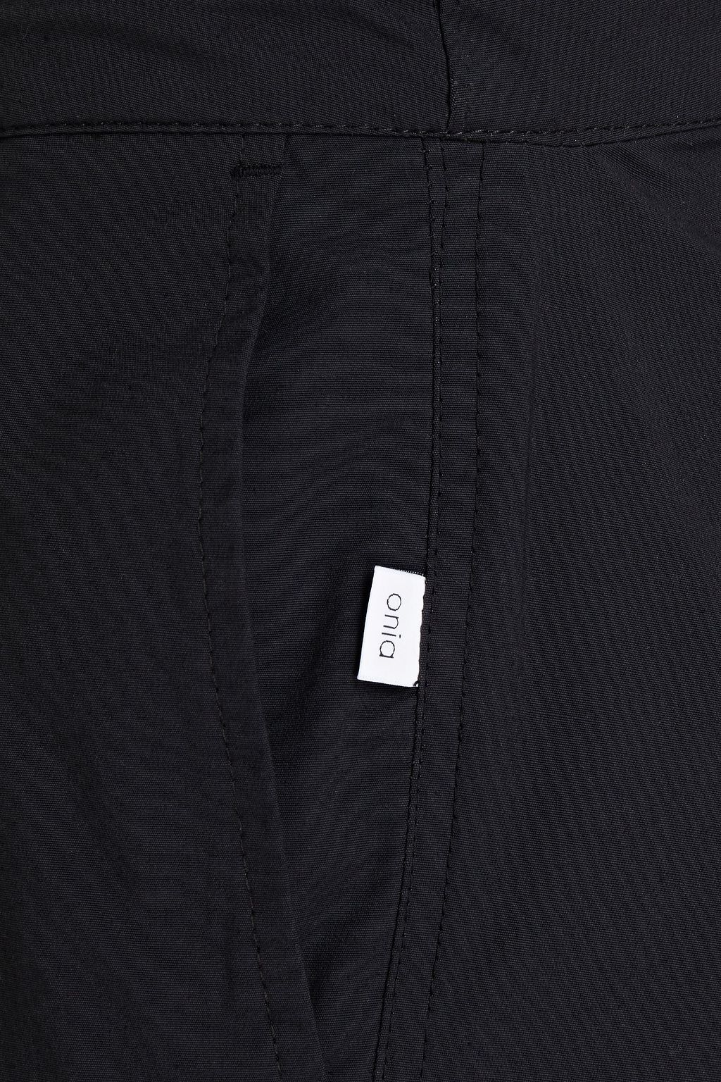 ONIA Cotton-blend shell shorts