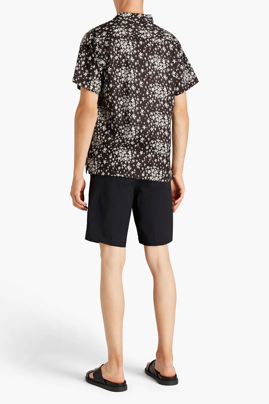 ONIA Cotton-blend shell shorts