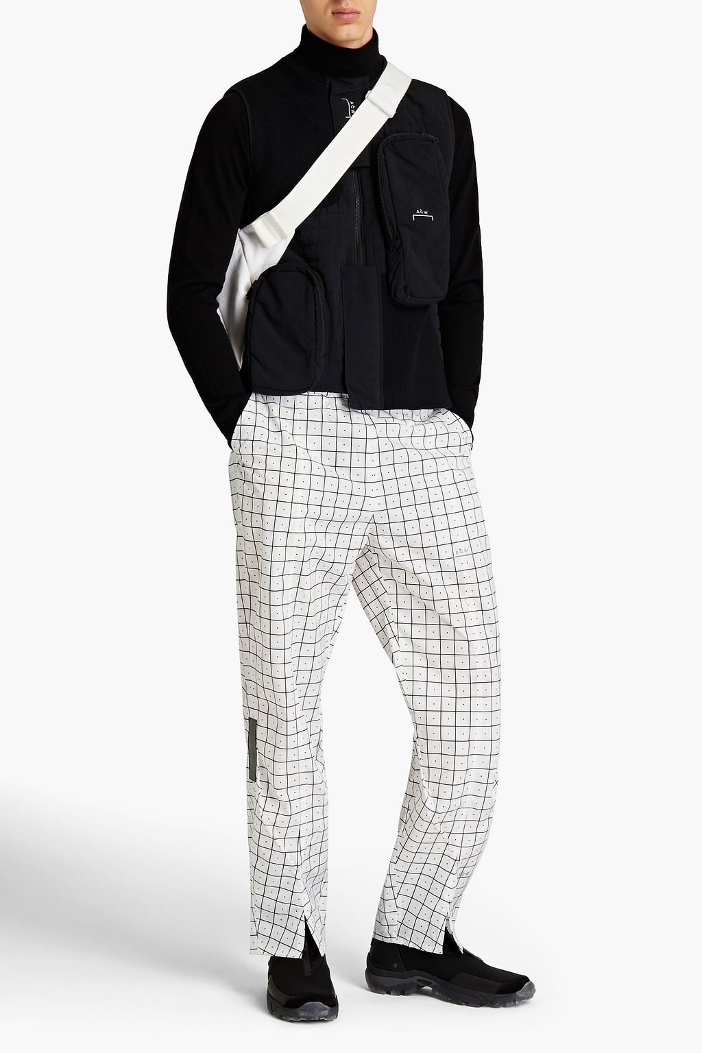 A-COLD-WALL* Printed shell track pants