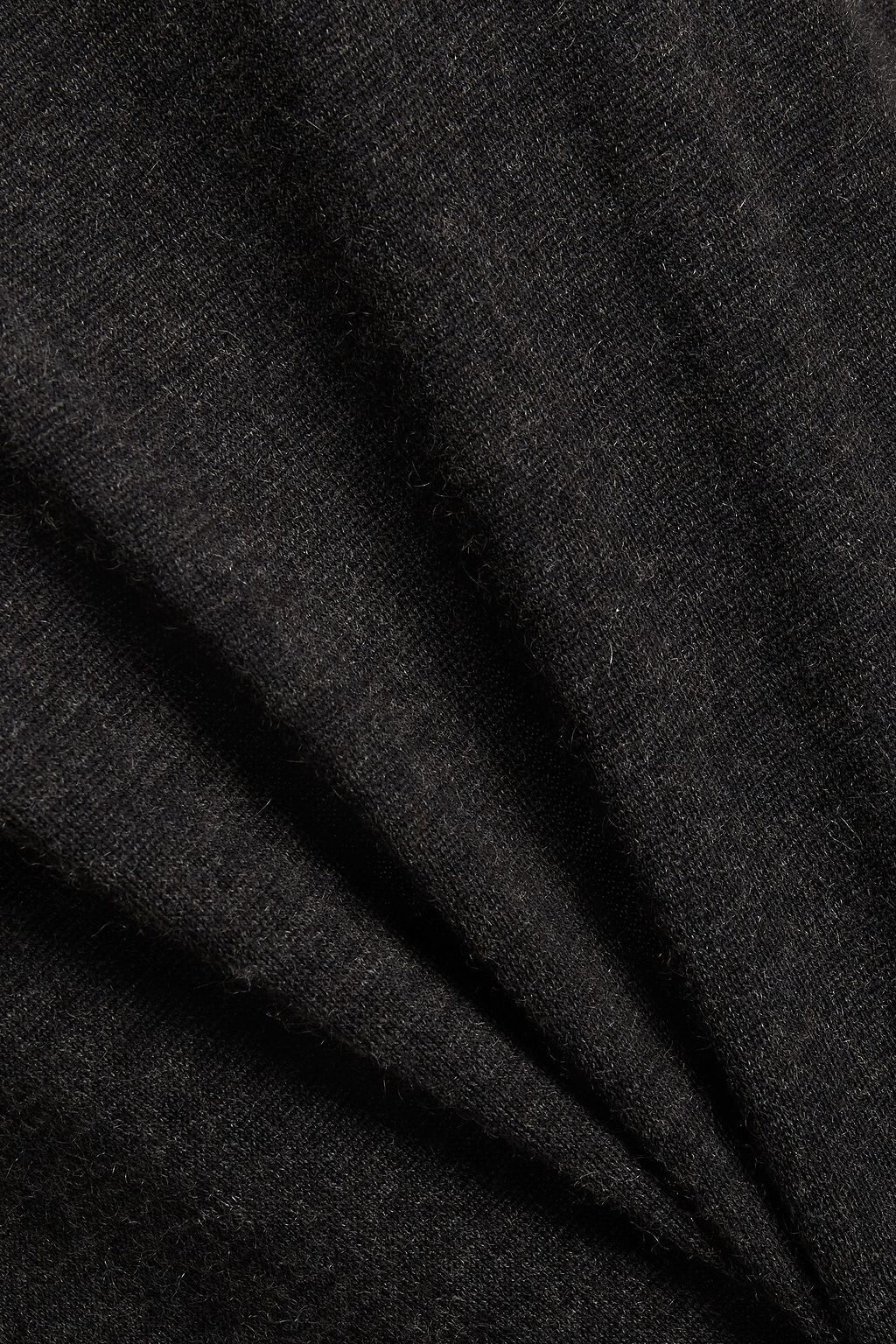 BRUNELLO CUCINELLI Bead-embellished cashmere and silk-blend midi dress