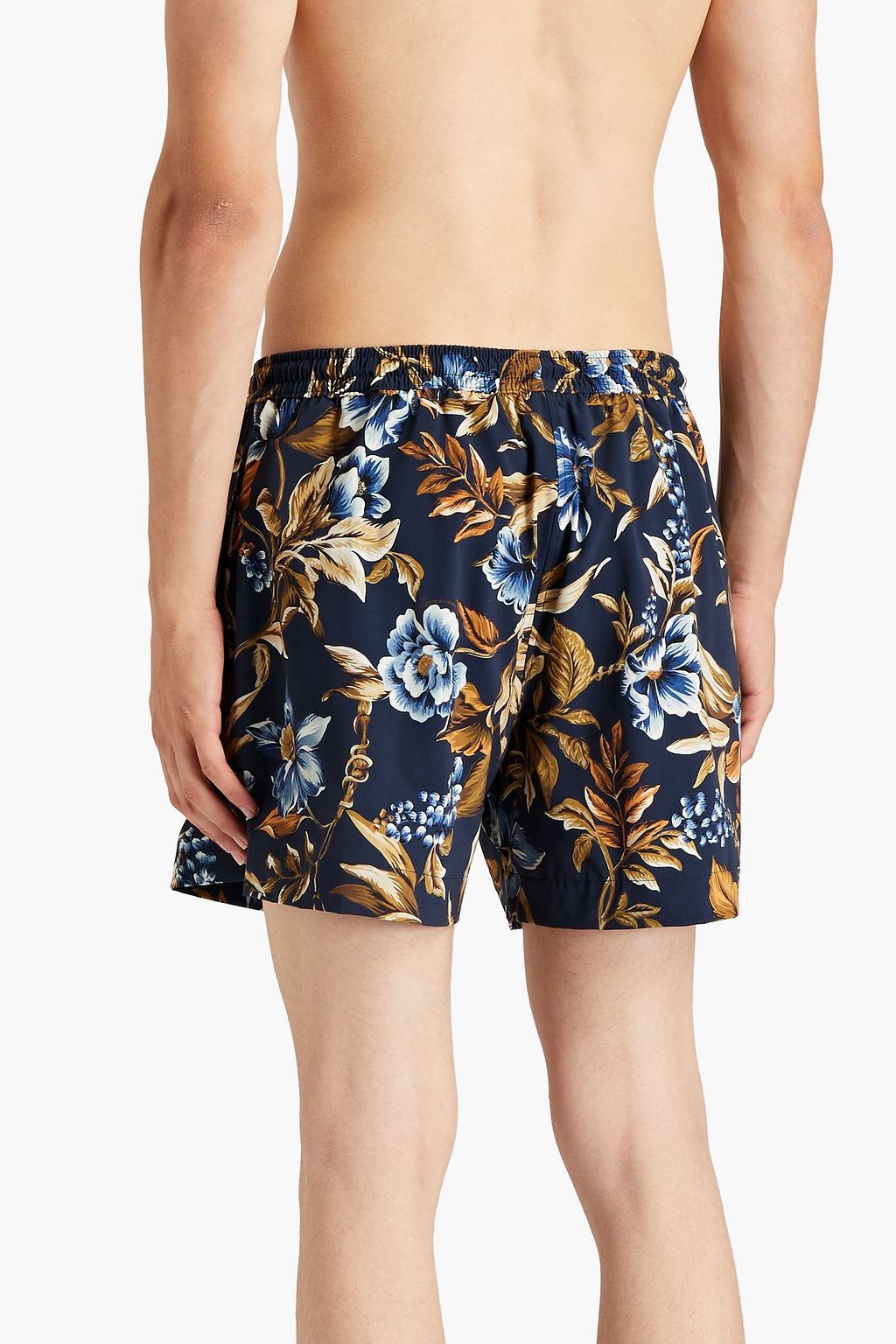 ZIMMERMANN Midlength floralprint swim shorts THE