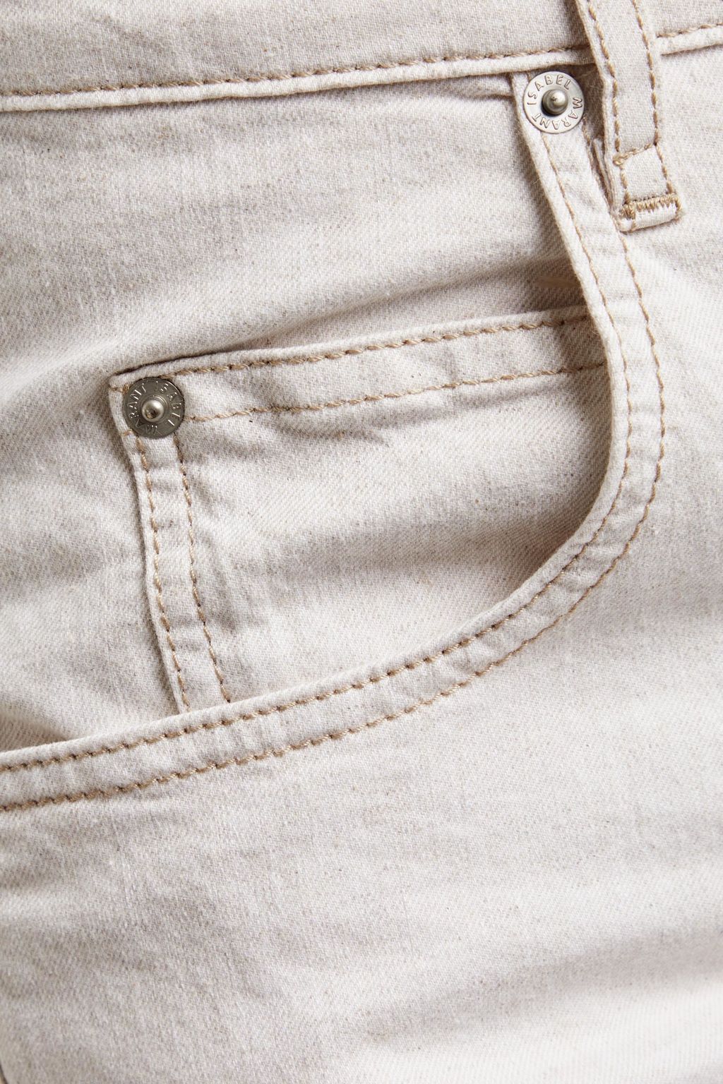 MARANT ÉTOILE ハイライズ テーパードジーンズ