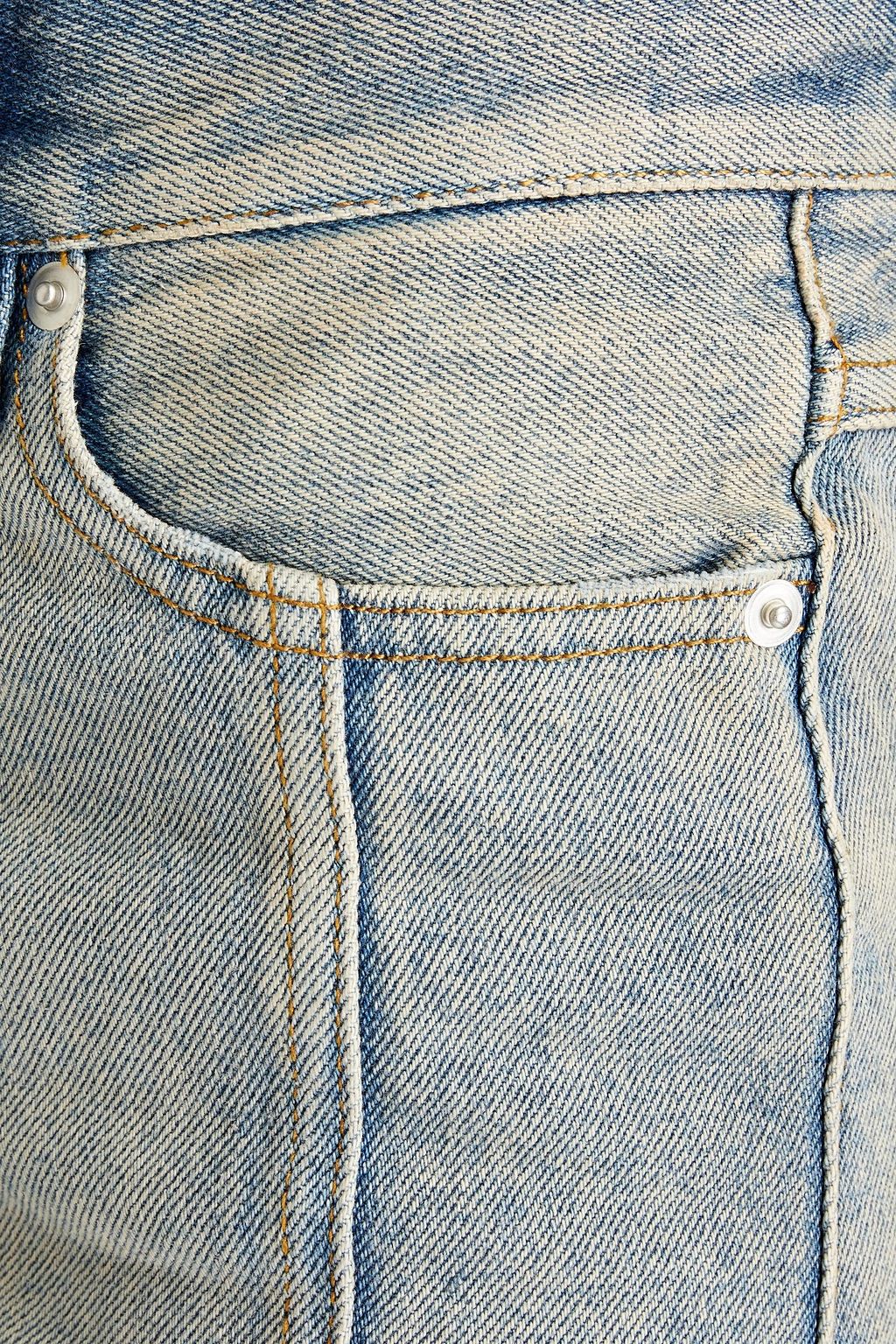 IRO Faded high-rise slim-leg jeans