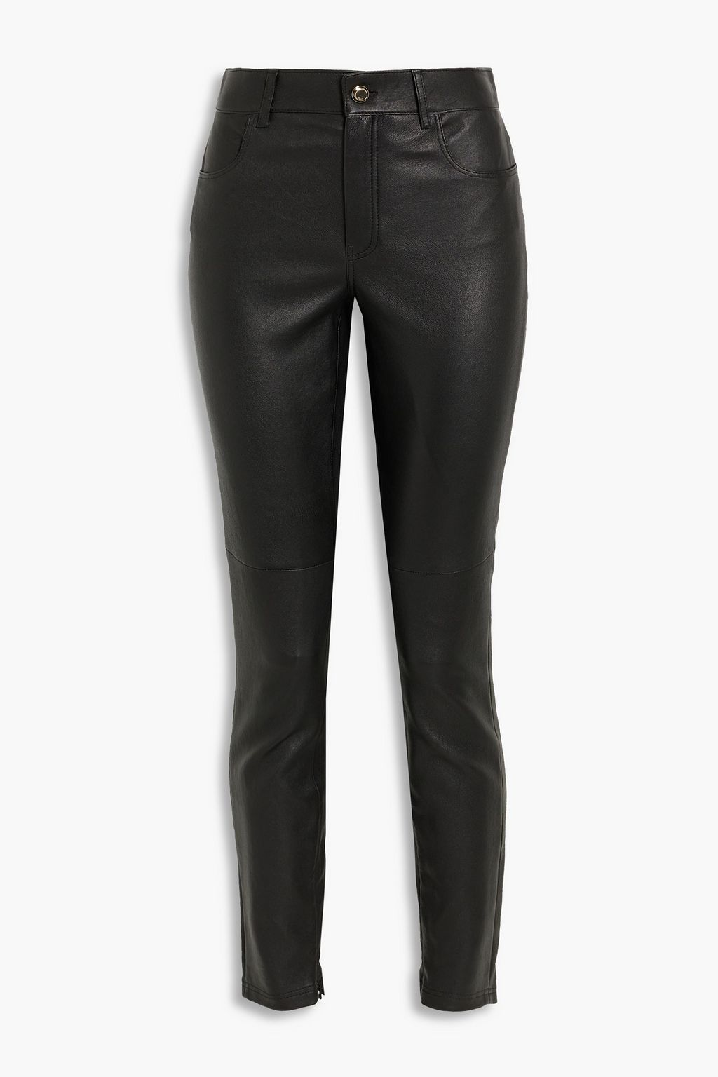 Leather jeans sale cheap